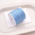 Light blue 72# jade cord for DIY handmade braided bracelets, necklaces and craft projects. - Lake Blue