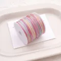 Multicolor gradient jade cord spool for DIY handmade braided bracelets necklaces pendants 72# - #076 Gradient Space Dyed