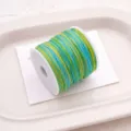 Colorful gradient nylon cord spool for DIY handmade braided bracelets and necklaces. - #081 Variegated Gradient