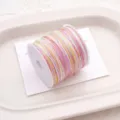 Colorful 72 jade cord for DIY handmade woven bracelets, necklaces and jewelry making supplies. - #082 Variegated Gradient