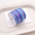 Gradient multi-color nylon jade cord spool for DIY hand-woven bracelets and necklaces. - #083 Variegated Gradient