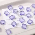 13mm purple clover glass beads diy jewelry making bracelet necklace crafting loose charms accessories - 13mm (10pcs/pack) / Translucent Blue Purple