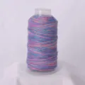 Colorful gradient braiding cord for DIY handmade bracelets, necklaces, and crafts. - Purple Gradient