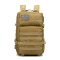 Zaino tattico per campeggio all'aperto, zaino militare resistente in colore cachi. - Kaki