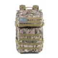 Zaino tattico mimetico per escursionismo all'aperto campeggio e sport con fettuccia molle. - Mimetico