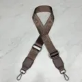 Crossbody bag replacement strap wide adjustable shoulder strap for women fashion handbag accessory - Brown