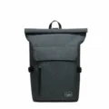 Grey green college style backpack casual travel backpack laptop backpack for daily use - Grey Green