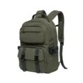 Green vintage canvas backpack casual daily school bag for men and women outdoor travel rucksack - Army Green