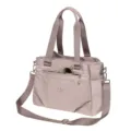 Fashion women handbag casual shoulder bag daily commuter crossbody bag with multi pockets - Pink