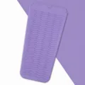 Tappeto termoresistente in silicone per piastra per capelli e ferro arricciacapelli viola - Viola