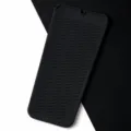 Tappetino termico in silicone nero per piastra per capelli ferro arricciacapelli borsa - Taglia piccola 27*13 cm / Nero