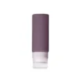 Draagbare siliconen reisfles navulbare knijpfles voor shampoo lotion cosmetica 90ml. - Donkerpaars 90 ml