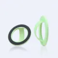 Grüner Silikon magnetischer Handy Ring Halter Ständer für universelle Smartphones - Rundes Modell - Grün
