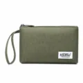 Stylish nylon wrist bag multi-functional portable wallet casual small pouch for daily use. - Army Green