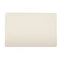 Beige Silikon Tischset, verdickte hitzebeständige Babymatte für Kinder und Kleinkinder. - 60x40cm / Gebrochenes Weiß