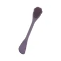 Cepillo de silicona de doble cabeza para mascarilla facial y espátula aplicadora de barro. - Púrpura oscuro