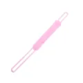 Rosa Silikon Baby Schnullerclip Kette beruhigend Zahnungsring Variante Artikel. - Gelee Rosa