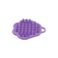 Brosse de massage du cuir chevelu en silicone violet, peigne shampoing pour les cheveux. - Violet