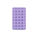 Double-Sided Silicone Suction Cup Mobile Phone Anti-Slip Sucker Phone Holder - 28 Particles / Purple