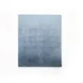 Velvet wedding vow book gradient blue speech folder holder for ceremony party decor - 210*148*10mm / Blue Grey Gradient