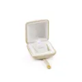 Champagne velvet jewelry box ring pendant storage case elegant display gift box packaging - S269-1 Necklace Box / Champagne