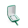 Green Velvet Jewelry Box Ring Pendant Display Storage Case Velvet Gift Box Packaging - S268 Arc Necklace Box / Green
