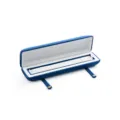 Blue velvet jewelry box long gift box for bracelet necklace and pendant display packaging. - S270 Necklace Box / Blue