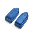 Blue Velvet Bullet Ring Display Tray Velvet Ring Earring Box Mini Jewelry Organizer - Bullet Ring Box (G119)