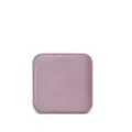 Velvet Ring Box Square Earring Storage Case Pink Velvet Jewelry Box for Display Standard - Pink Purple