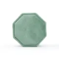 Boite a Bague Octogonale en Velours Vert Luxe Mariage Demande Bijoux Rangement Boite - Boîte à bague triple octogonale / Vert clair