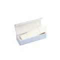 Boite de Rangement Bijoux Velours Bague Bracelet Organisateur Etui Elegant Bleu Beige Chic - Boîte à Collier (G80) / Bleu clair