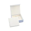 Velvet jewelry box organizer with tray for rings, earrings, bracelets and necklaces. - Bracelet Necklace Card Box (G80)
