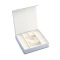 Blue velvet jewelry box organizer with multi-compartments for rings, earrings and bracelets. - Multifunctional Storage Box (G80)