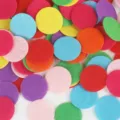 Colorful round felt circles for DIY crafts, hair accessories pads, mixed bright colors pack. - Mixed Style / Diameter 20mm 100 Pieces/Pack