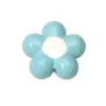 Perle fleur à cinq pétales bleu DIY pendentif téléphone mignon accessoire acrylique - Fleur à Cinq Pétales (Bleu)
