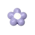 Charm perle fleur à cinq pétales violette pour porte-clés DIY et chaîne de téléphone - Fleur à Cinq Pétales (Violet)