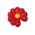 Perle fleur marguerite rouge pendentif DIY accessoire pour porte-clés chaîne de téléphone - Petite Marguerite (Rouge)