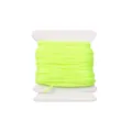Neon yellow 0.8mm nylon cord braided jade thread on spool for DIY jewelry making bracelets - 72# High-Density Jade Cord Approx 0.8mm / #014 Fluorescent Yellow