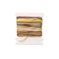 0.8mm nylon cord braided thread for diy jewelry making bracelet crafting spool card - Gradient Segment Dye #088 / 5 Meters/Card (0.8mm)