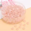 Pink Glass Wheel Spacer Beads DIY Bracelet Loose Beads For Jewelry Craft Making Pack - 450g Pack (Approx. 2700 Pieces) / Pink