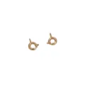 Anellini elastici dorati chiusure per gioielli fai da te bracciale collana accessori - Chiusura a Molla (30#) / 5.5mm (1 Pezzo/Confezione) / Placcatura in oro 18K