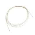 Filo di colore oro per la creazione di gioielli fai-da-te, ideale per bracciali e collane. - Filo di Rame Semi-Duro / 0.5mm (1 Metro/Confezione) / rivestimento in oro 14k