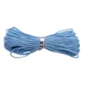 Cordón nailon 72# azul claro, hilo trenzado para joyería DIY, colgantes y nudos chinos. - Manojo de 10m / Azul cielo
