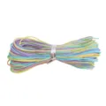 Paquete de cordón de nailon de colores para nudos chinos DIY y hermosas joyas colgantes. - Manojo de 10m / Tinte Degradado #077