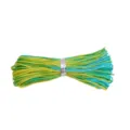 Cordón de nailon multicolor degradado, ideal para joyería DIY y nudos chinos tradicionales. - Manojo de 10m / Teñido de Segmento en Degradado #081