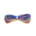 Set de cordón de nailon poliéster colorido para manualidades de joyería nudo chino - Manojo de 10m / Teñido de Segmento en Degradado #085