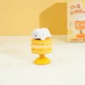 Cute white sheep baking waffle shaking bobblehead figurine for car and office desktop decor - Waffle Sheep / Color Box Packaging