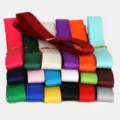 Lot de rubans gros-grain colores assortis, ideal pour noeuds de cheveux DIY et emballages. - Rubans gros-grain assortis 15 mm, 15 couleurs x 1 yard/couleur