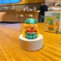 Niedliche Kapibara Kunstharz Figur Tischdekoration, kreatives Urlaubsdesign fuer Zuhause. - Wassermelone Kapibara