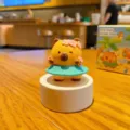 Cute Capybara island vacation resin figurine, creative car ornament and home desktop decor. - Hula Skirt Capybara